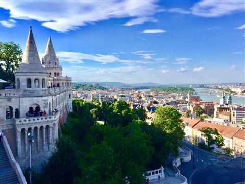 ブダペストの街並み